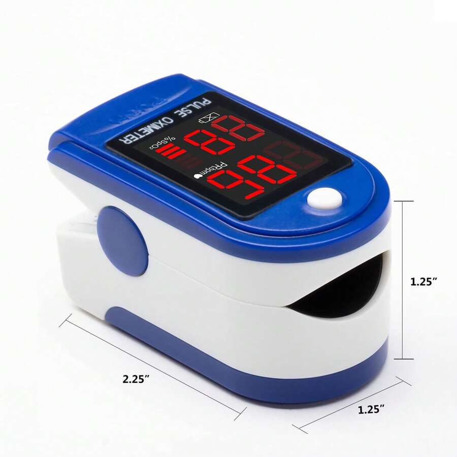 Fingertip Pulse Oximeter – Portable SpO2 & O2 Monitor