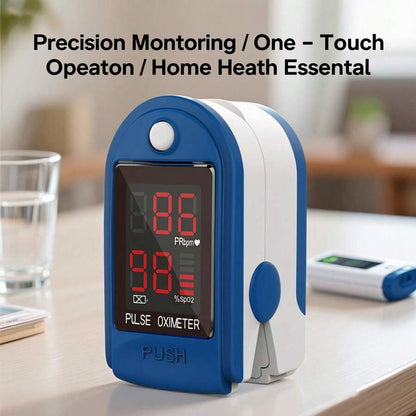 Fingertip Pulse Oximeter – Portable SpO2 & O2 Monitor